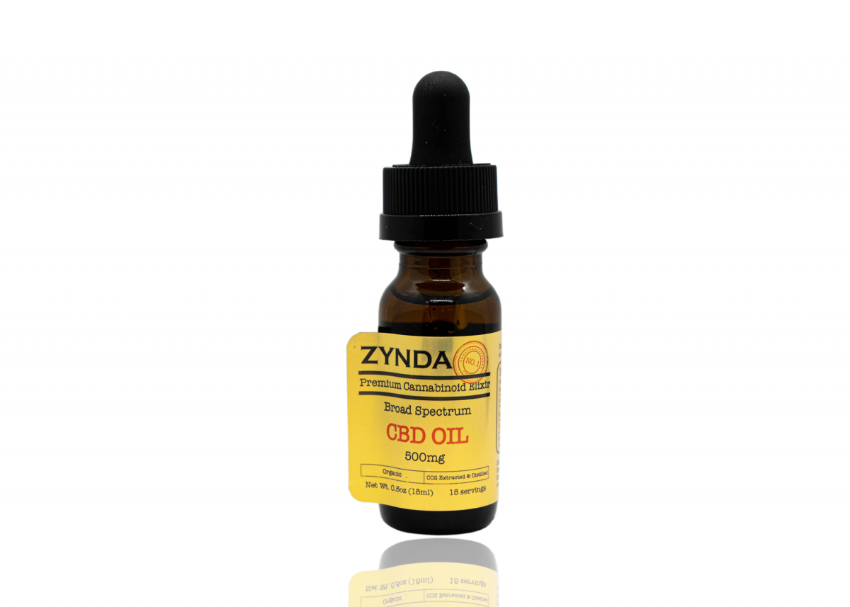 ZYNDA - Full Spectrum CBD Oil (Ethanol Extracted) - 1000mg