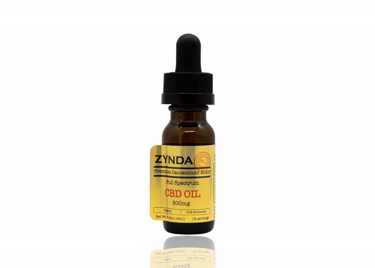 ZYNDA - Full Spectrum CBD Oil (CO2 Extracted) - 1000mg