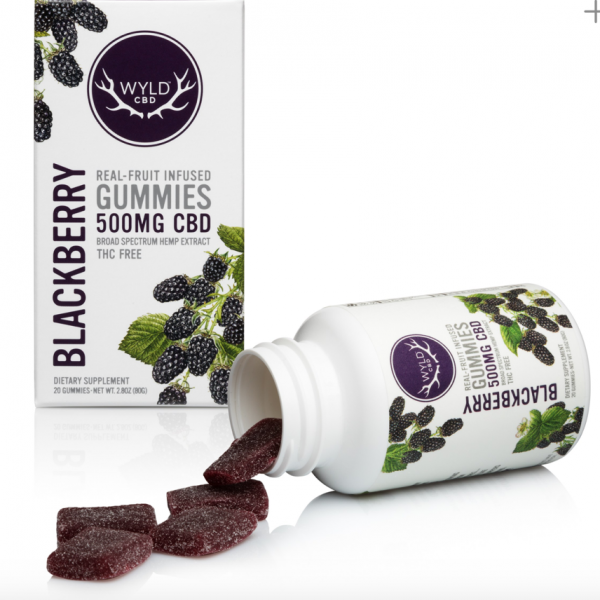 WYLD - CBD Gummy - Blackberry - 500mg