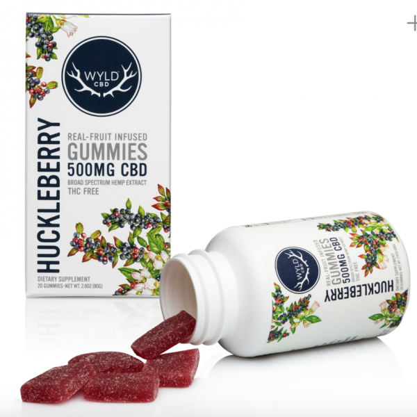 WYLD - CBD Gummy - Huckleberry - 500mg