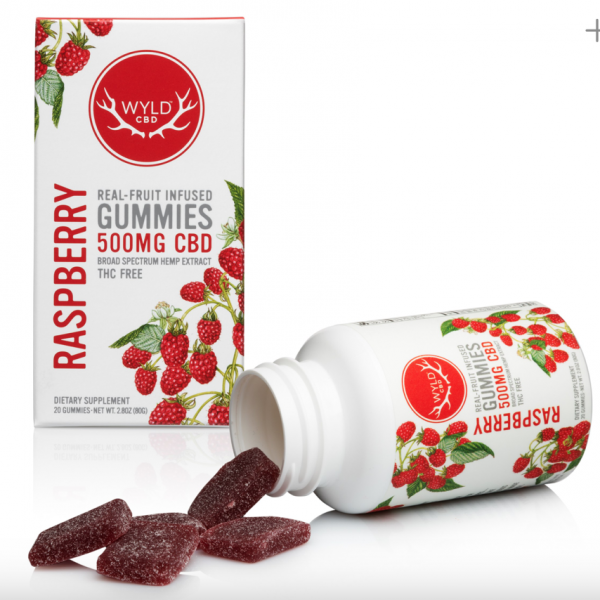 WYLD - CBD Gummy - Raspberry - 500mg