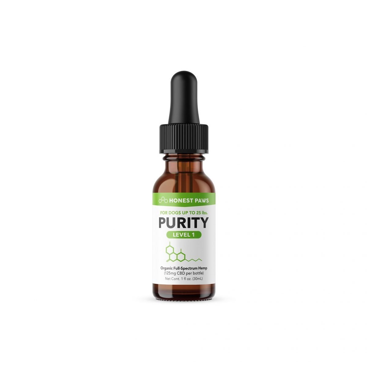 Honest Paws Purity - Hemp Oil For Dogs Level 1