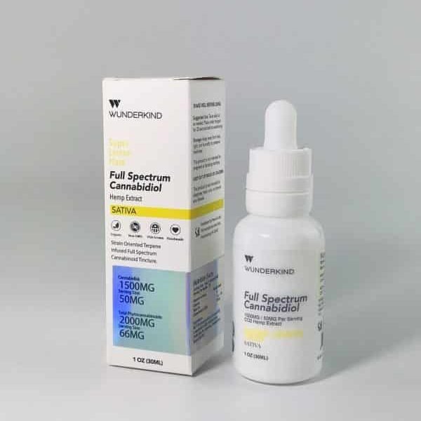 Super Lemon Haze/Sativa – Terpene Infused Full Spectrum Cannabidiol 1500mg