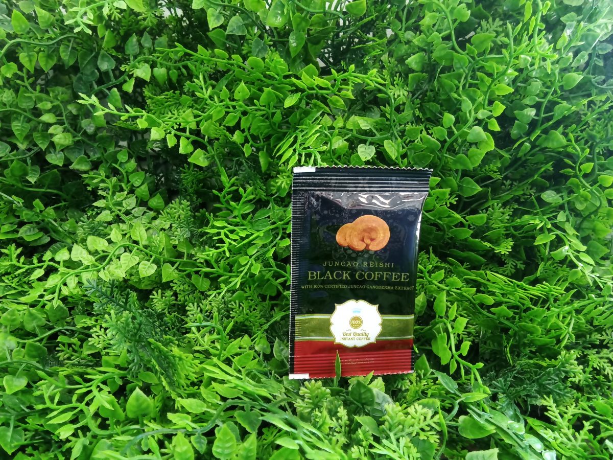 Juncao Reishi Black Instant Coffee