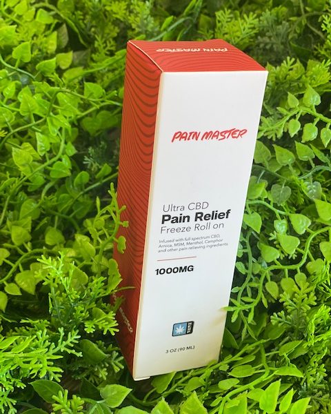 CBD Freeze Pain Relief-Pain Master Roll On- 1000mg