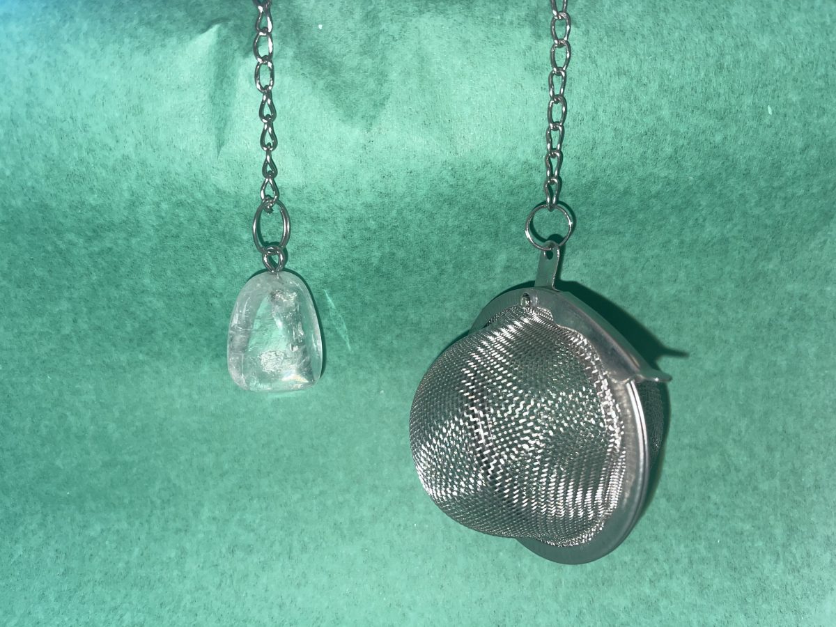 Clear Quartz Tea Ball Diffuser