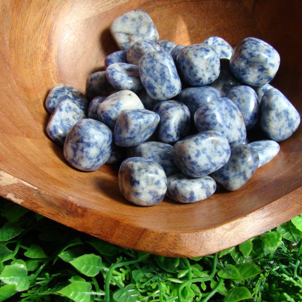 Tumbled Blue Spot Jasper
