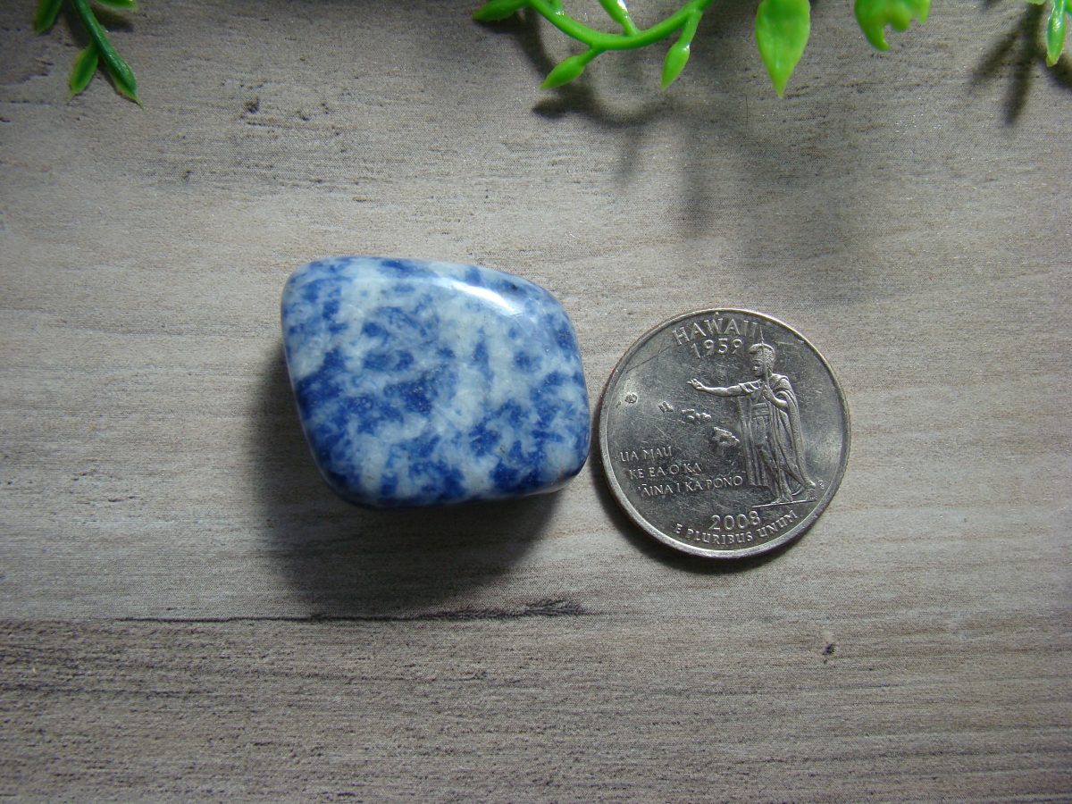 Tumbled Blue Spot Jasper - Image 2