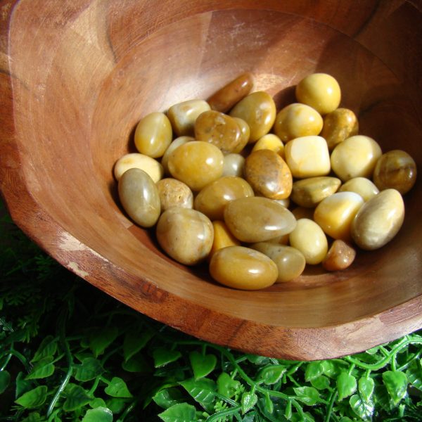 Tumbled Yellow Jasper