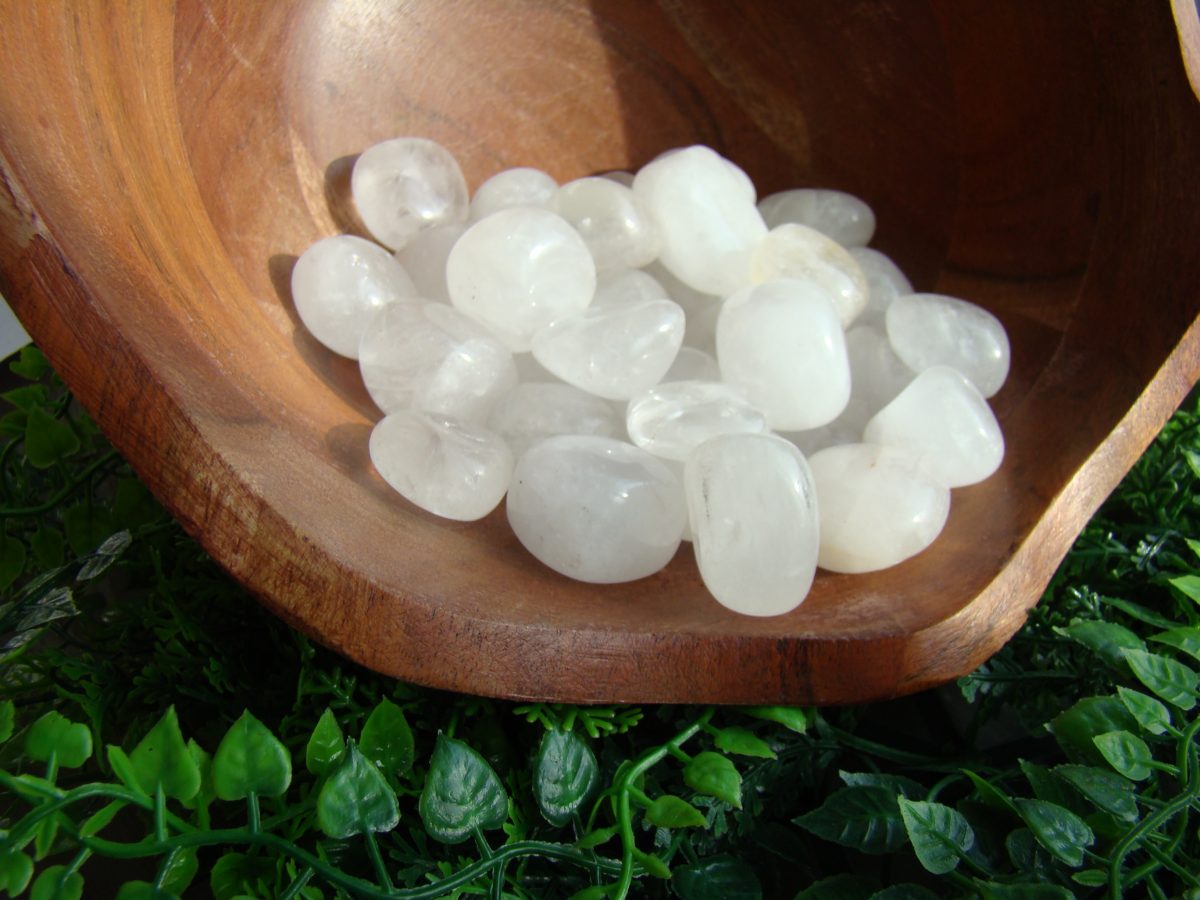 Tumbled Milky Quartz