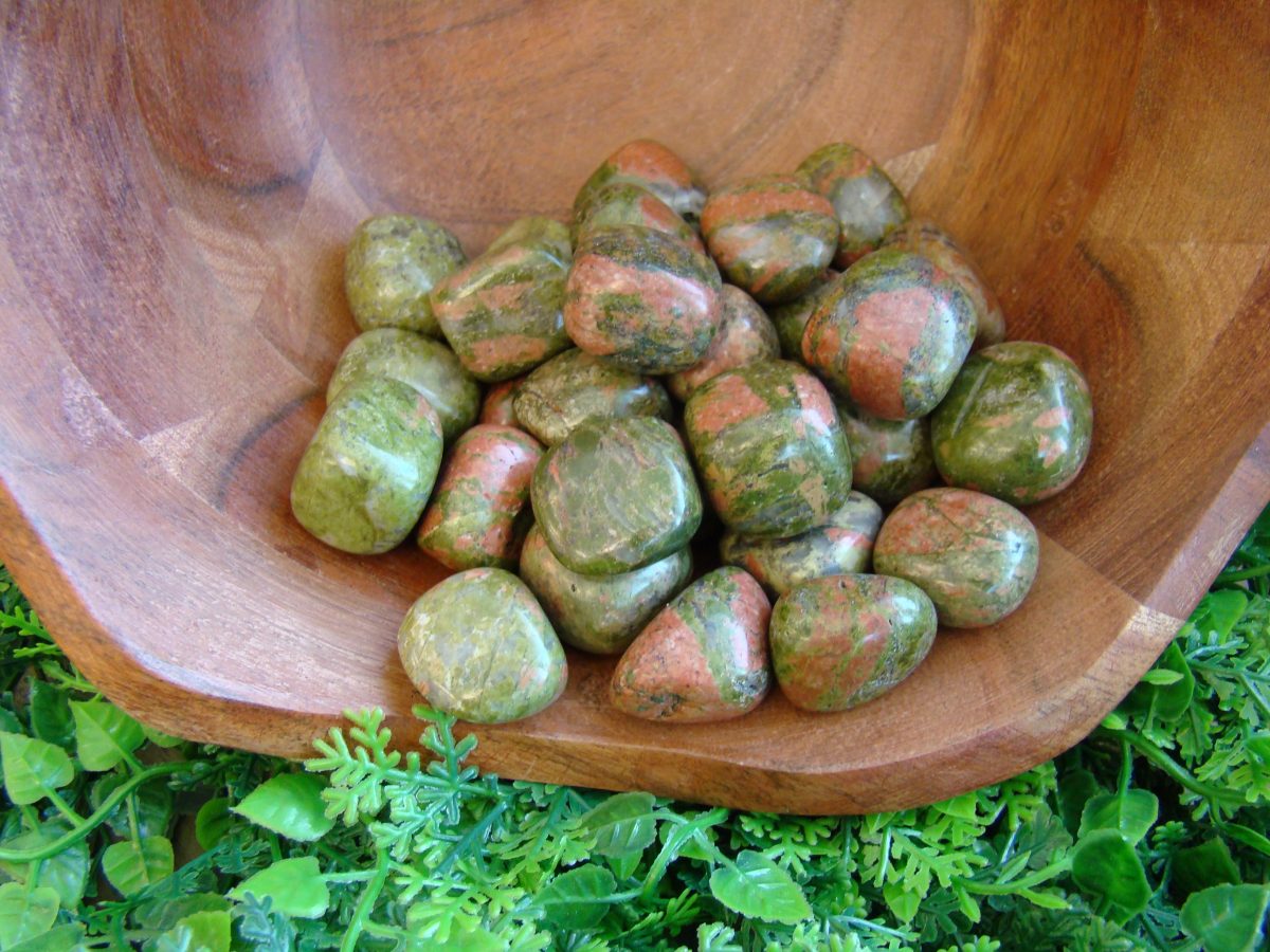 Tumbled Unakite Crystal